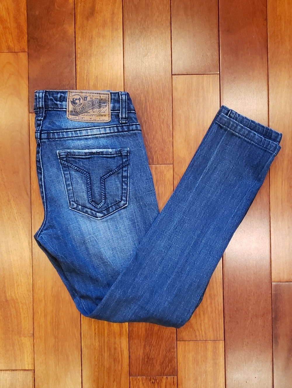 Vigoss Women's Size 26 Skinny Denim Blue Jeans